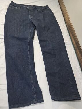 Riders by Lee Women's Dark Blue Straight-Leg Jeans